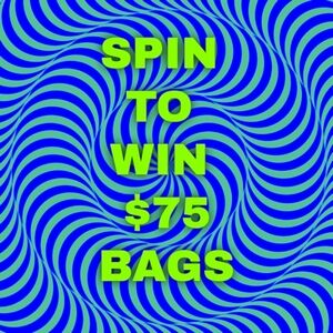 🎯SPIN TO WIN $75 BAGS🎯